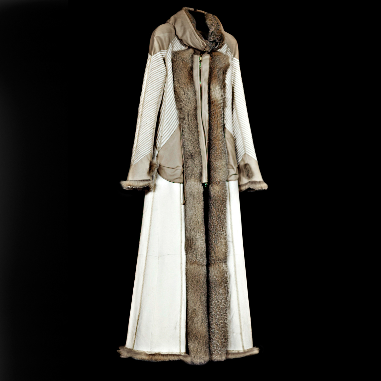 Fox coat reversible #418 - Eden Lun Official Online Shop